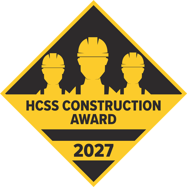 HCSS Construction Award 2027 logo